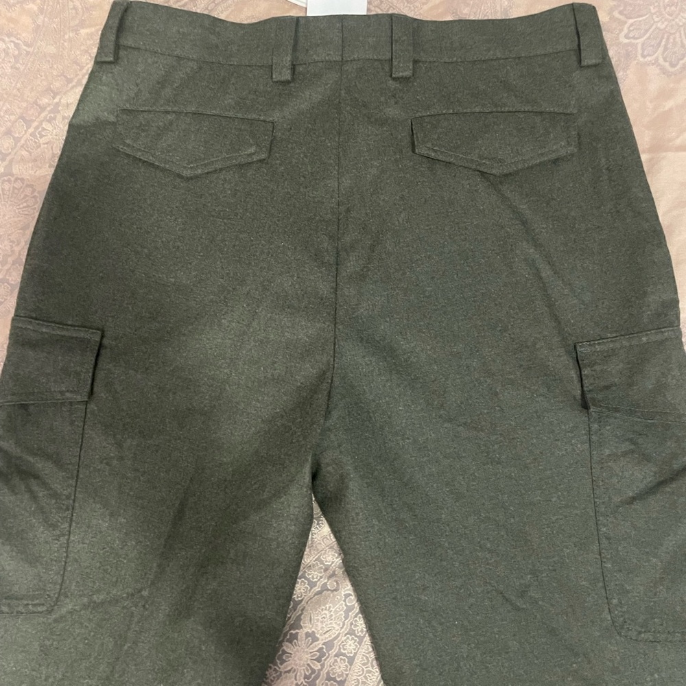 Brunello Cucinelli Mens Leisure Fit Wool Pants Sz 50 / 34 US - Picture 4 of 7
